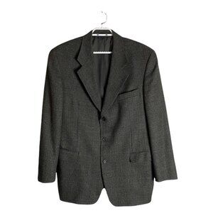 Moores Men's Gray Tweed Single Breasted Wool/Alpaca Sport Coat